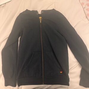 Aviator Nation Kids Bolt Print Zip Hoodie size 10